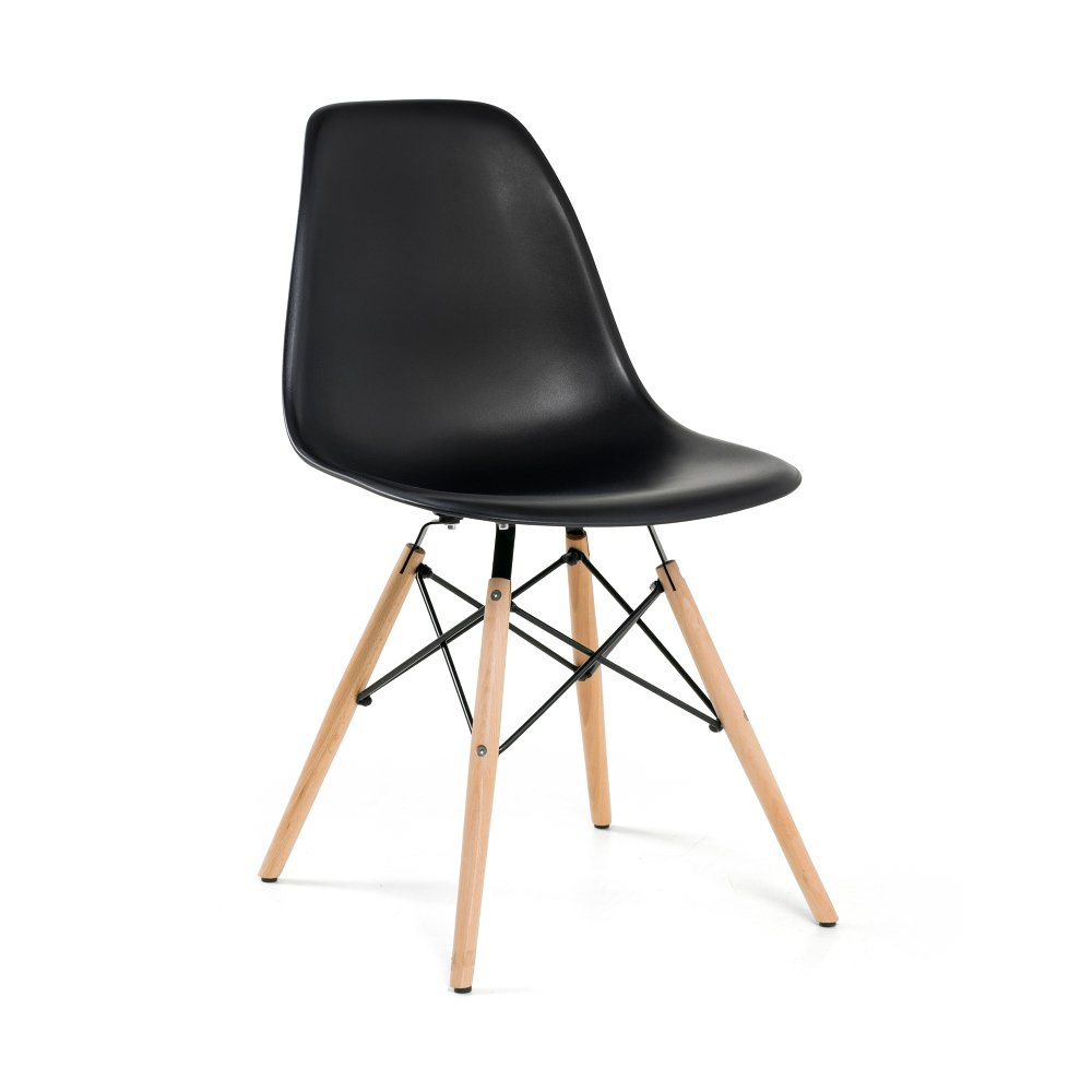 Cadeira Eiffel 4 unidades em polipropileno 5 mm de espessura.