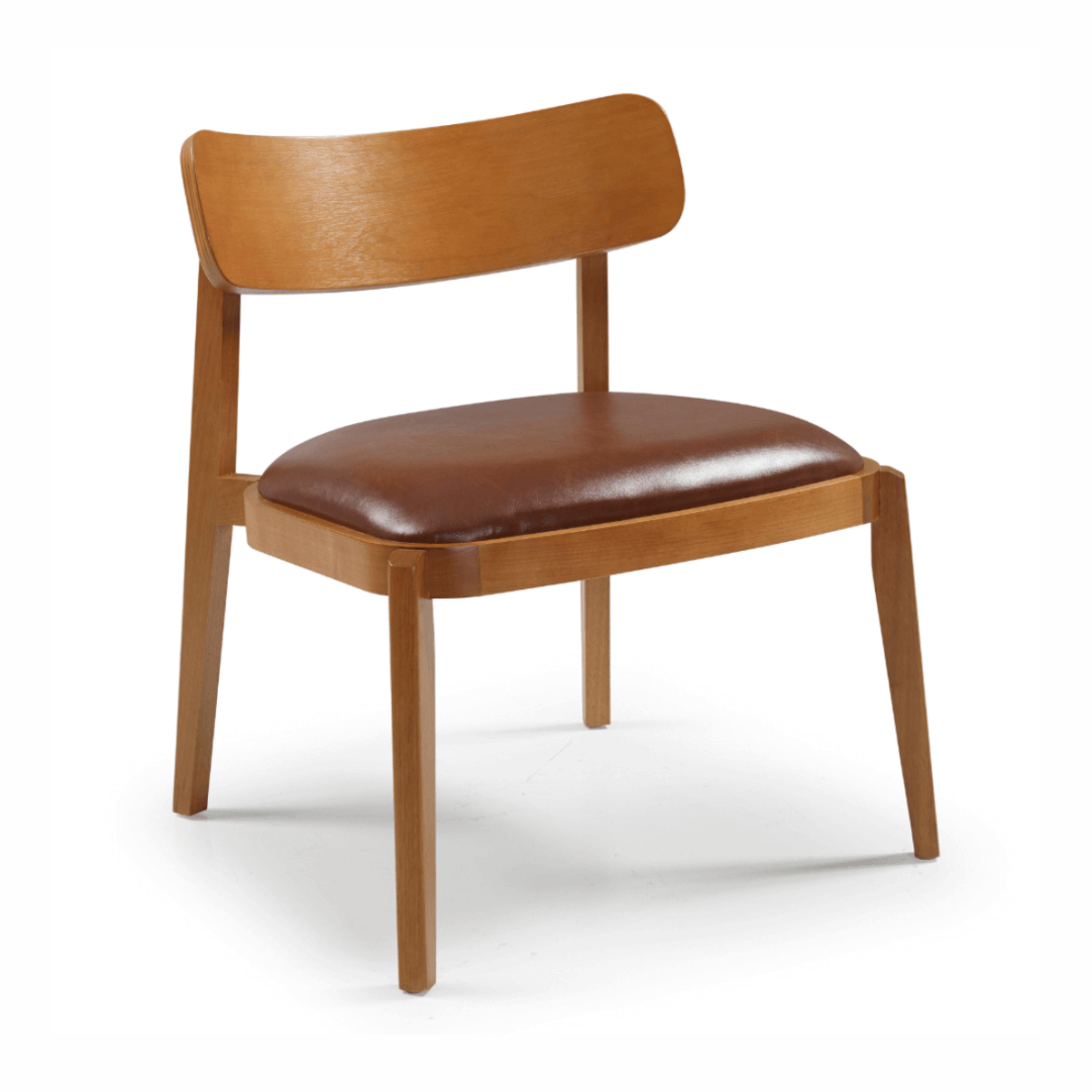 Poltrona Turim - Design Exclusivo com Estrutura em Madeira Maciça