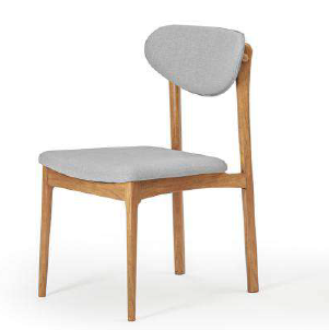 Cadeira Catarina personalizáveis madeira e revestimento