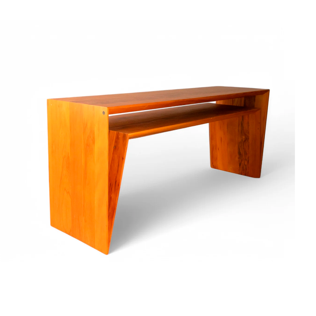 Aparador Raízes em Madeira Nobre de Demolição - Design Escultórico