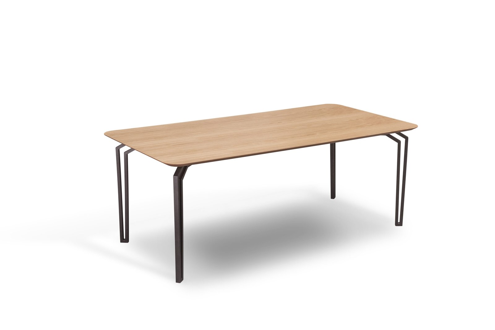 Mesa Veronese Ferro Fundido com bordas chanfradas