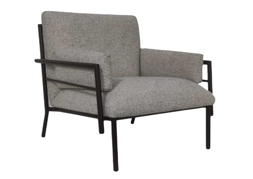 Poltrona Dária Personalizável - Estrutura Aço e Design Contemporâneo