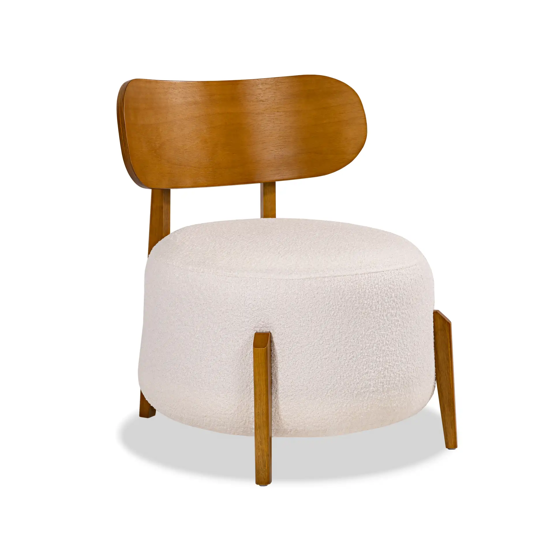 Poltrona Turim no tecido ou courino