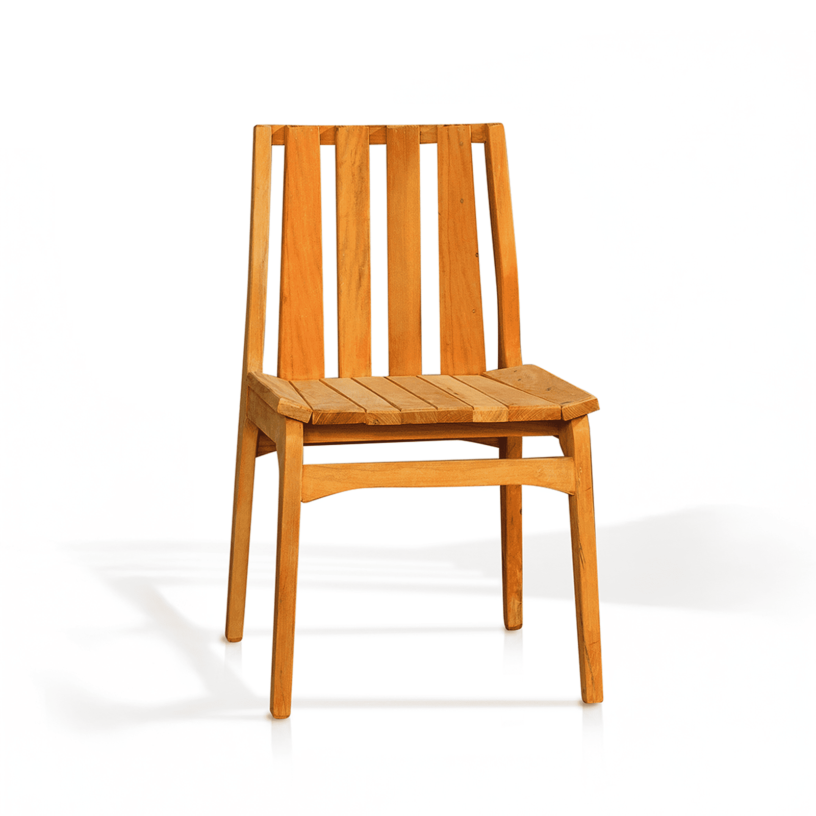 Cadeira Bertha Ripada em Ipê Rosa de Demolição